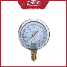 PFH-25徑向1.6Mpa禁油WINTERS文特斯徑向禁油壓力表