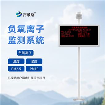 WX-FZ1led显示小型负氧离子站