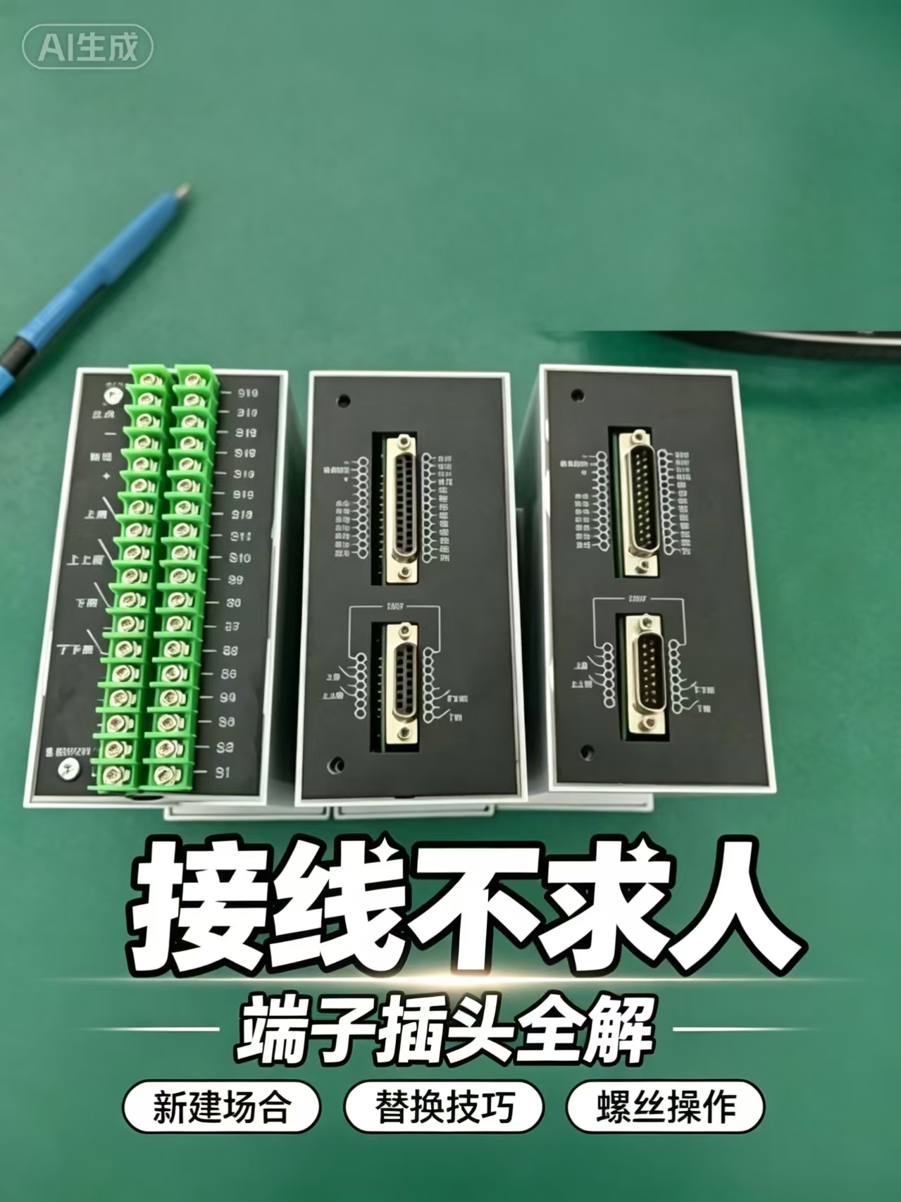 接线不求人，端子插头全解