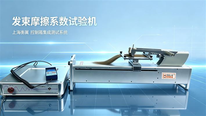 衡翼发束摩擦系数测试机 头发摩擦系数测试仪 多功能毛发力学试验机