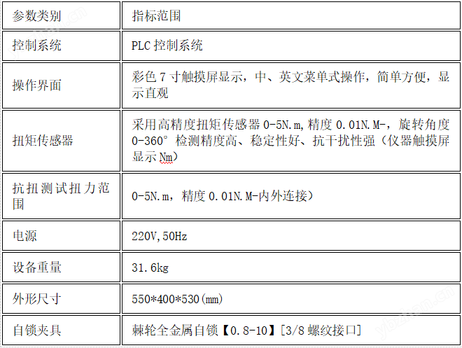 牙科扭轉強力測試儀 測試結果準確