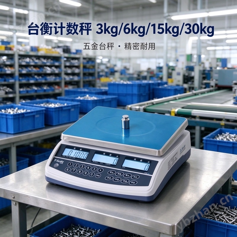 臺衡QHC-30工業(yè)計數(shù)臺式桌秤30公斤精度1g