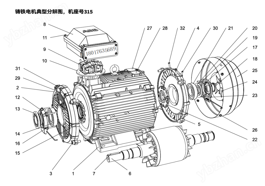 M3JP防爆電機(jī)