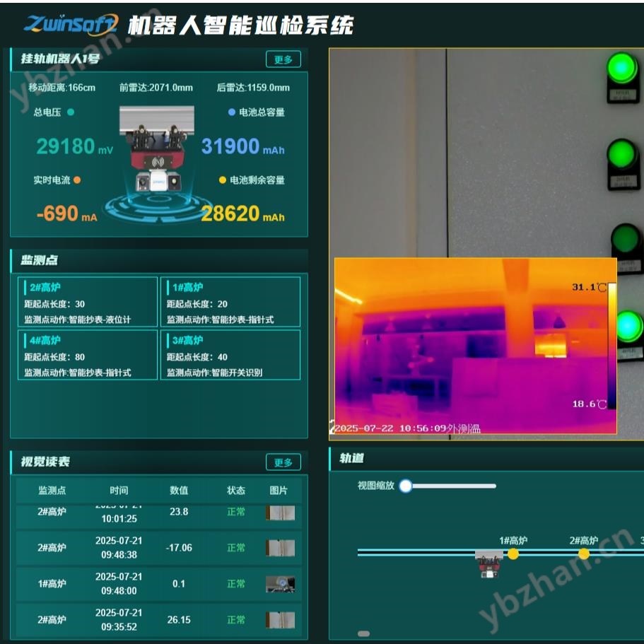 巡檢機(jī)器人管理平臺