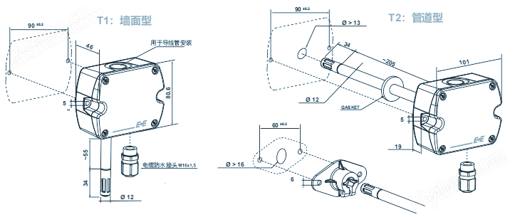 奧地利E+E溫濕度變送器