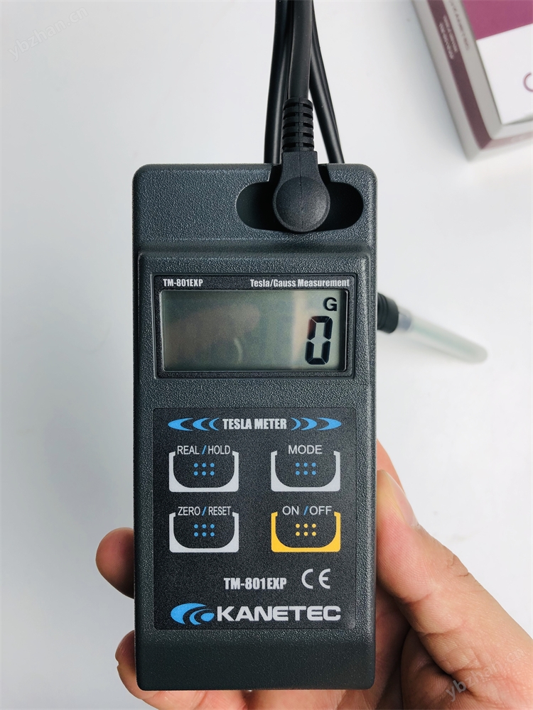 日本KANETEC强力高斯计特斯拉力计直流磁通密度NS极性TM-801EXP