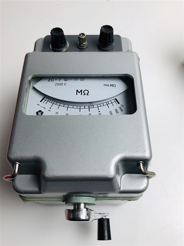 ZC-7手摇兆欧表2500V六表摇表绝缘电阻测试仪