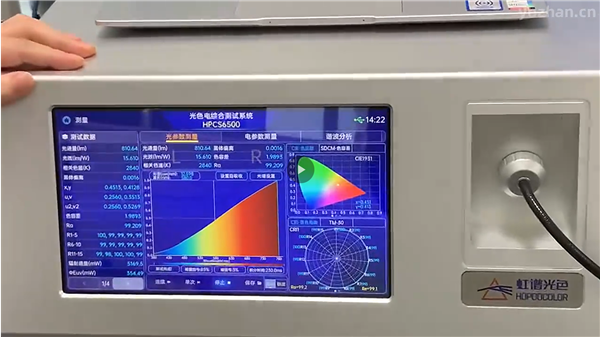 HPCS6500S光色電綜合測試系統
