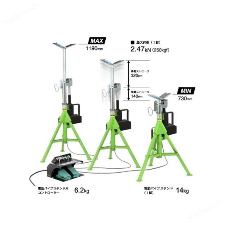 电动管架ISK-PS250E育良精机IKURATOOLS