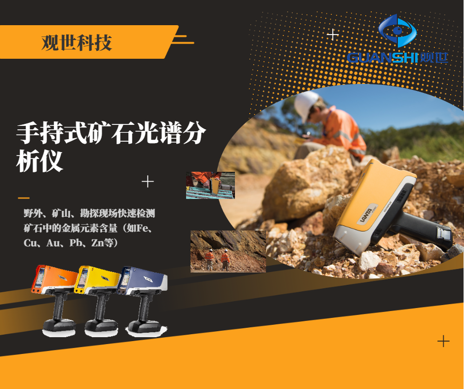 观世科技-如何使用便携式XRF光谱仪，快速完成野外矿石检测