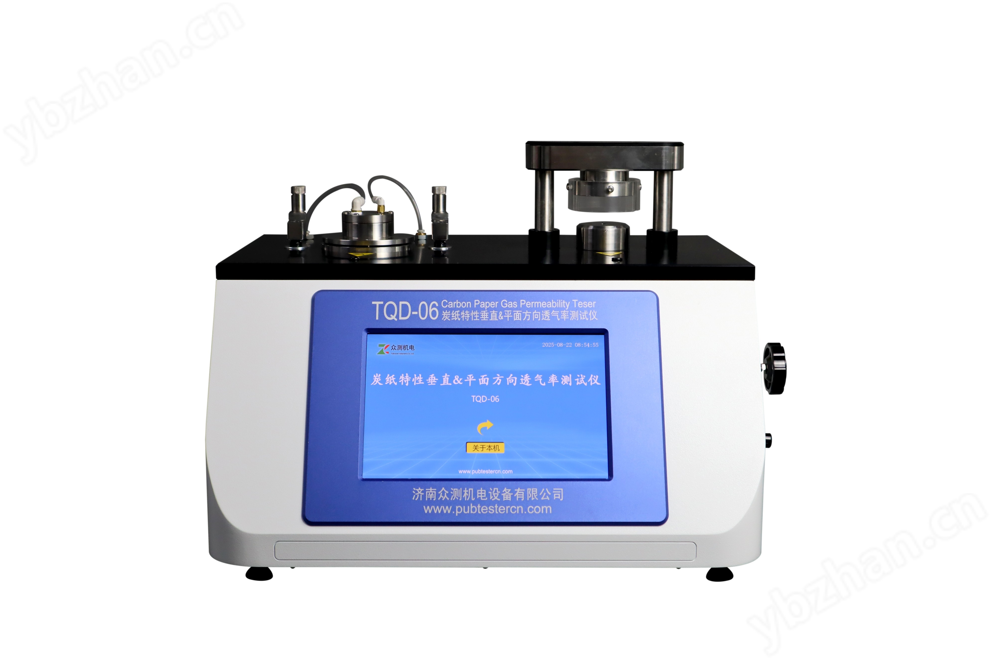 炭纸特性垂直与平面方向透气率测试仪