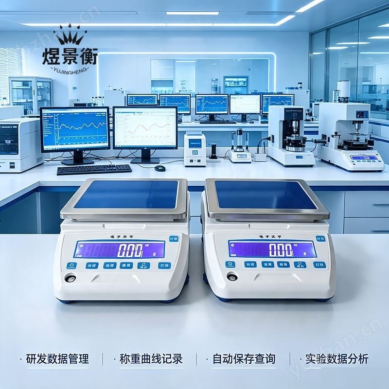 煜景衡高精度電子天平實驗室精密稱帶RS485